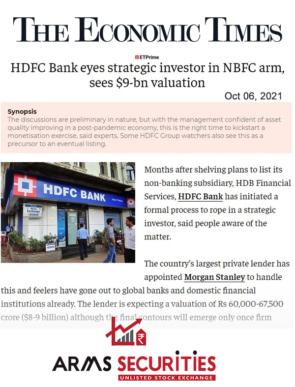 HDFC-Bank-eyes-strategic-investor-in-NBFC-arm